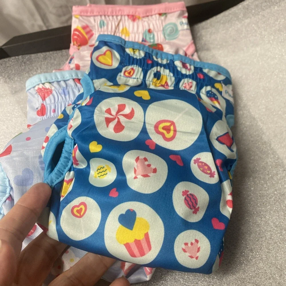 Washable Reusable Male Dog Diapers - 3-pk - small Size - Paw Legends